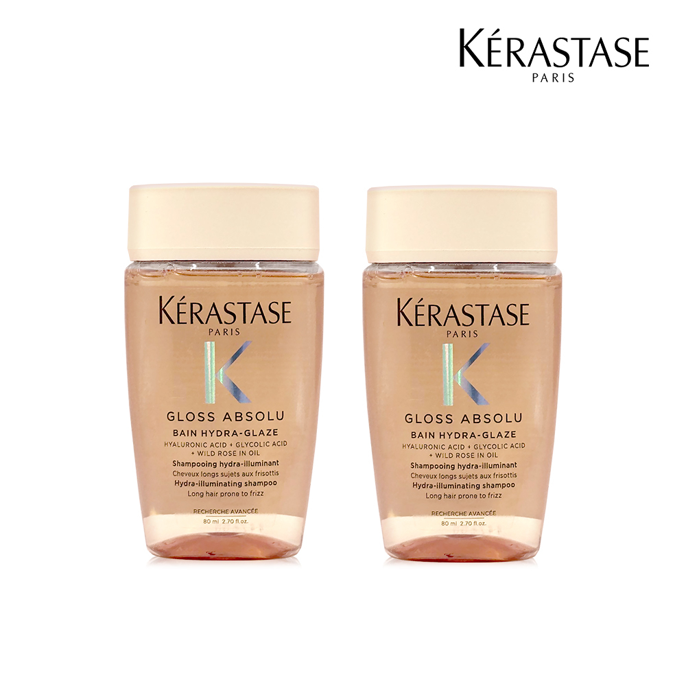 Kerastase 巴黎卡詩 釉光香頌玫瑰髮浴 2入組 (80mlx2)