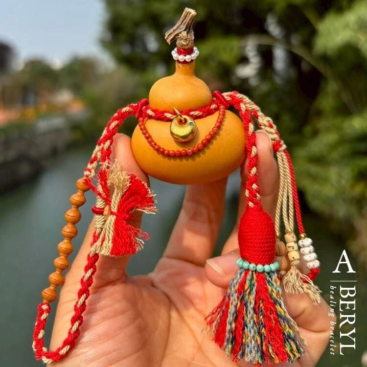 福氣小葫蘆錢袋子吊飾