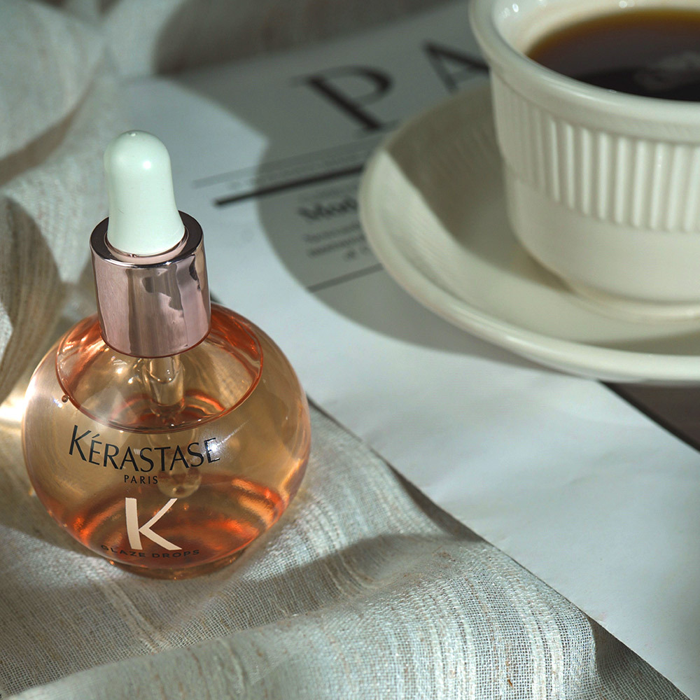 Kerastase 巴黎卡詩 釉光香頌玫瑰護髮組 (護髮精油45ml+洗髮精80ml)