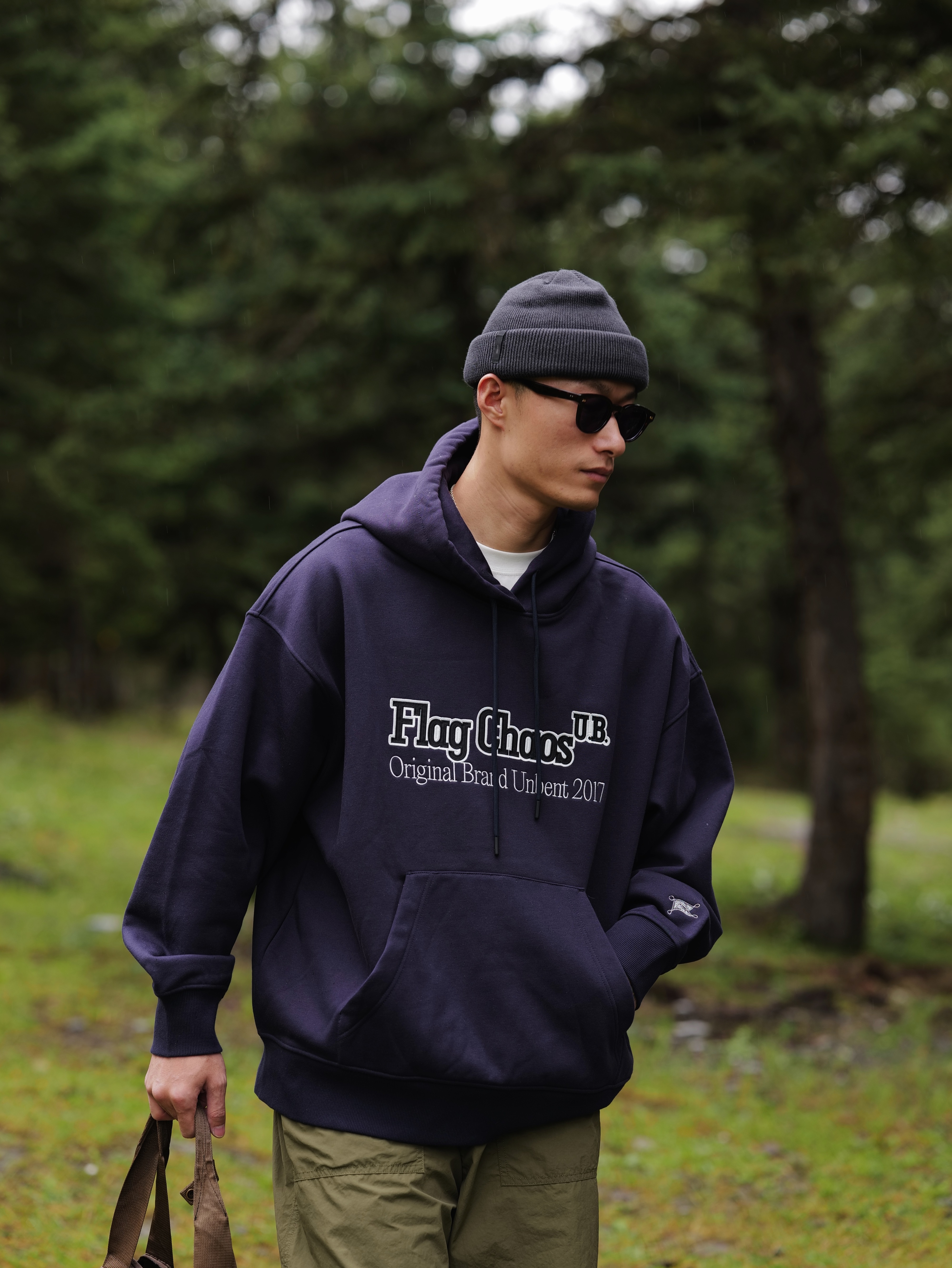 #預購 UNBENT 24AW 撞色 刺繡 加厚鋪棉 美式復古帽踢 三色