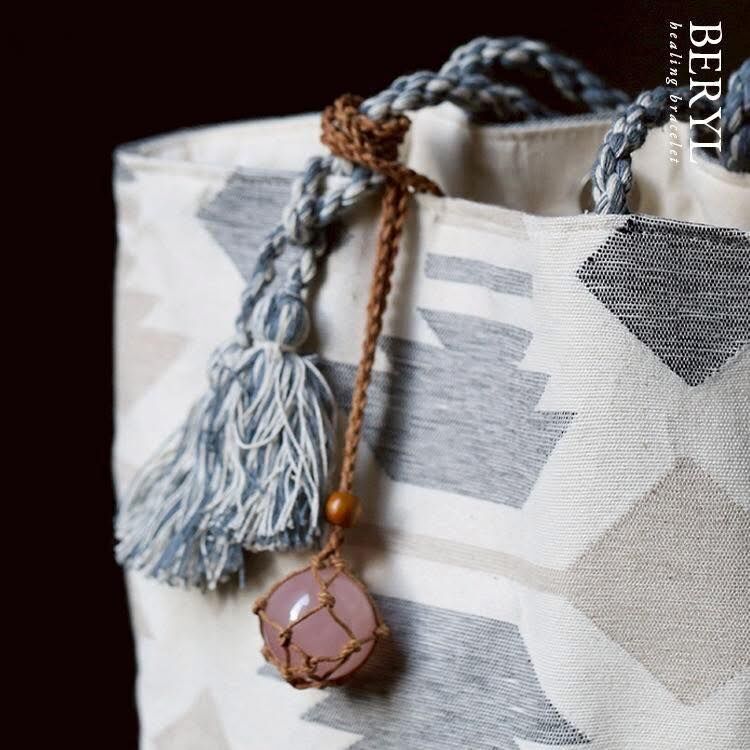 ＃母娘開光加持-粉水晶球吊飾