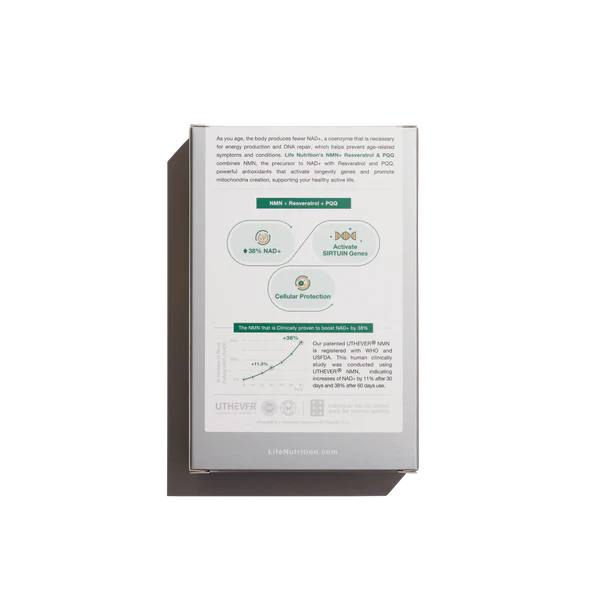 LIFE NUTRITION 樂怡善 NMN+  30粒