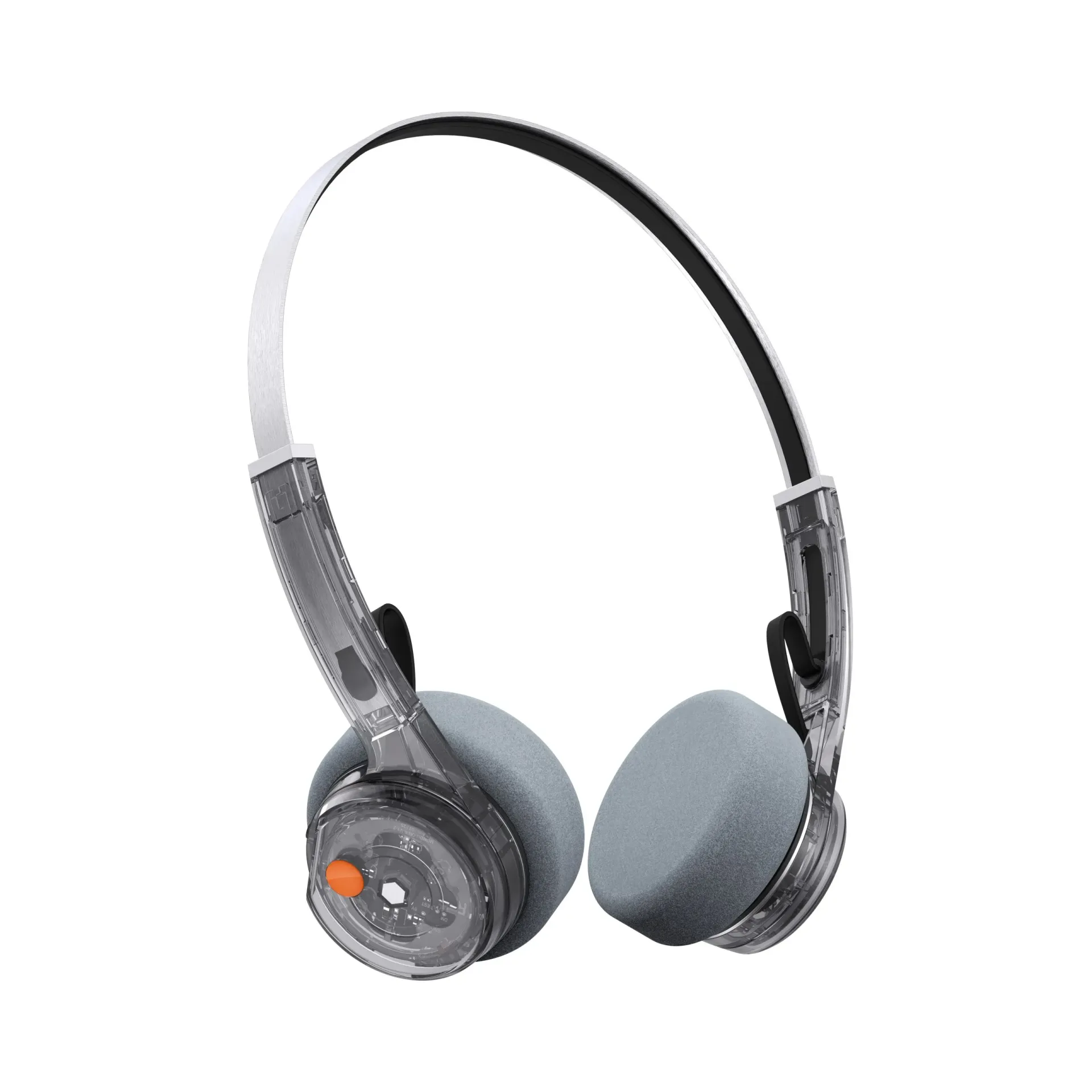 [限量色] MONDO ON-EAR Freestyle 貼耳式藍牙耳機 – 霧黑色 SMOKY TRANSPARENT