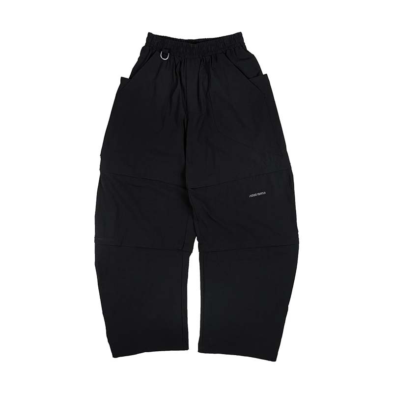 idealism ide/on Blackidon 3WaysCurvedPants 尼龍 可拆 長褲 短褲 黑色 ID25989-BK [台灣現貨]