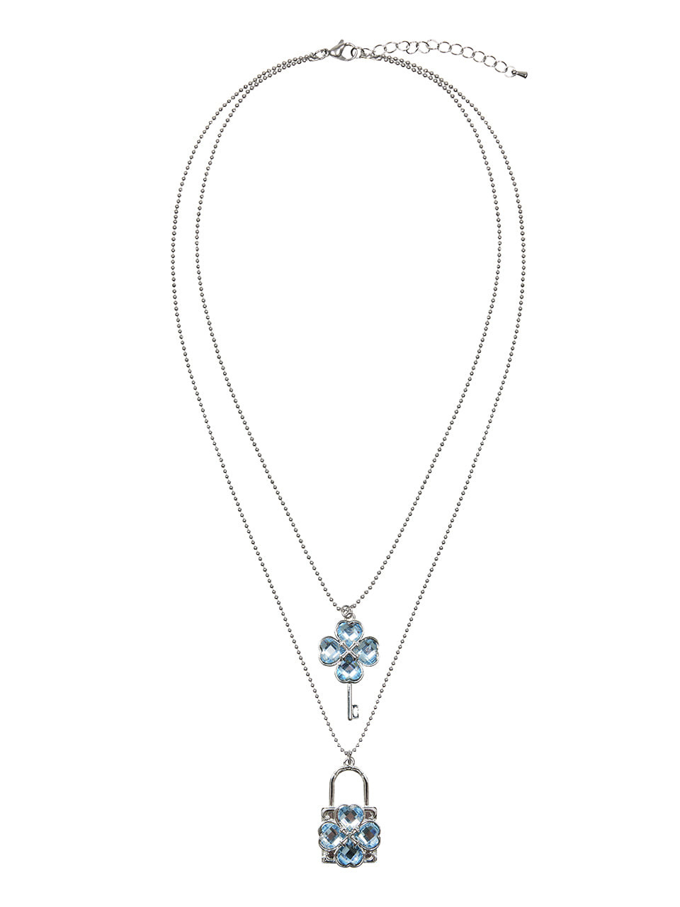 守護甜心頸鏈 (藍色）