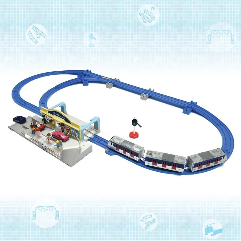 HKL-MTR Plarail MTR Set-Tuen Ma Line Passenger Train DX set