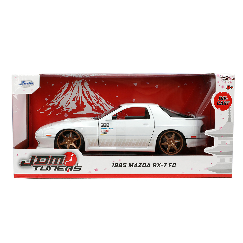JADA 1:24 JDM系列-1985 Mazda RX7 合金車