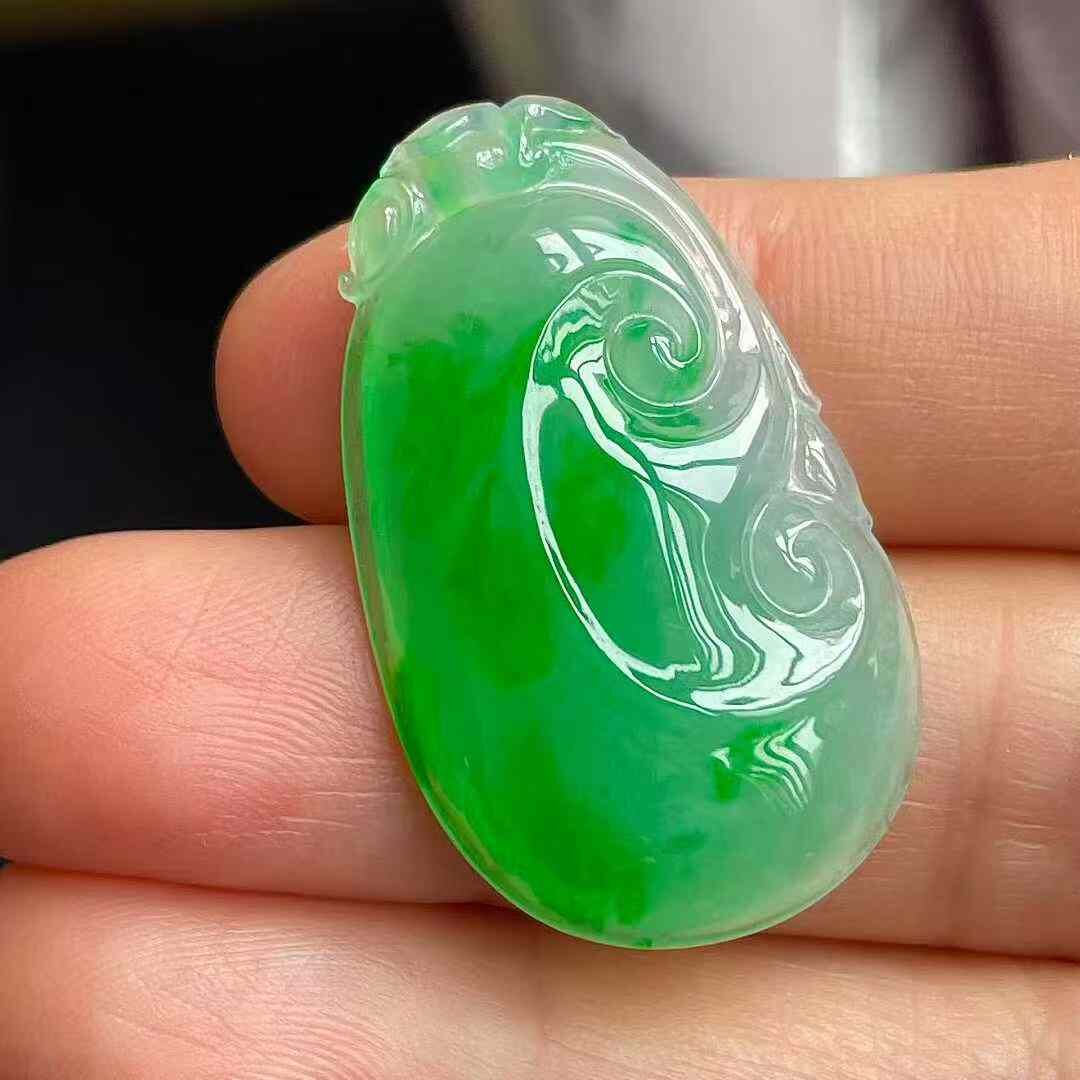 1218554 翡翠冰陽綠如意