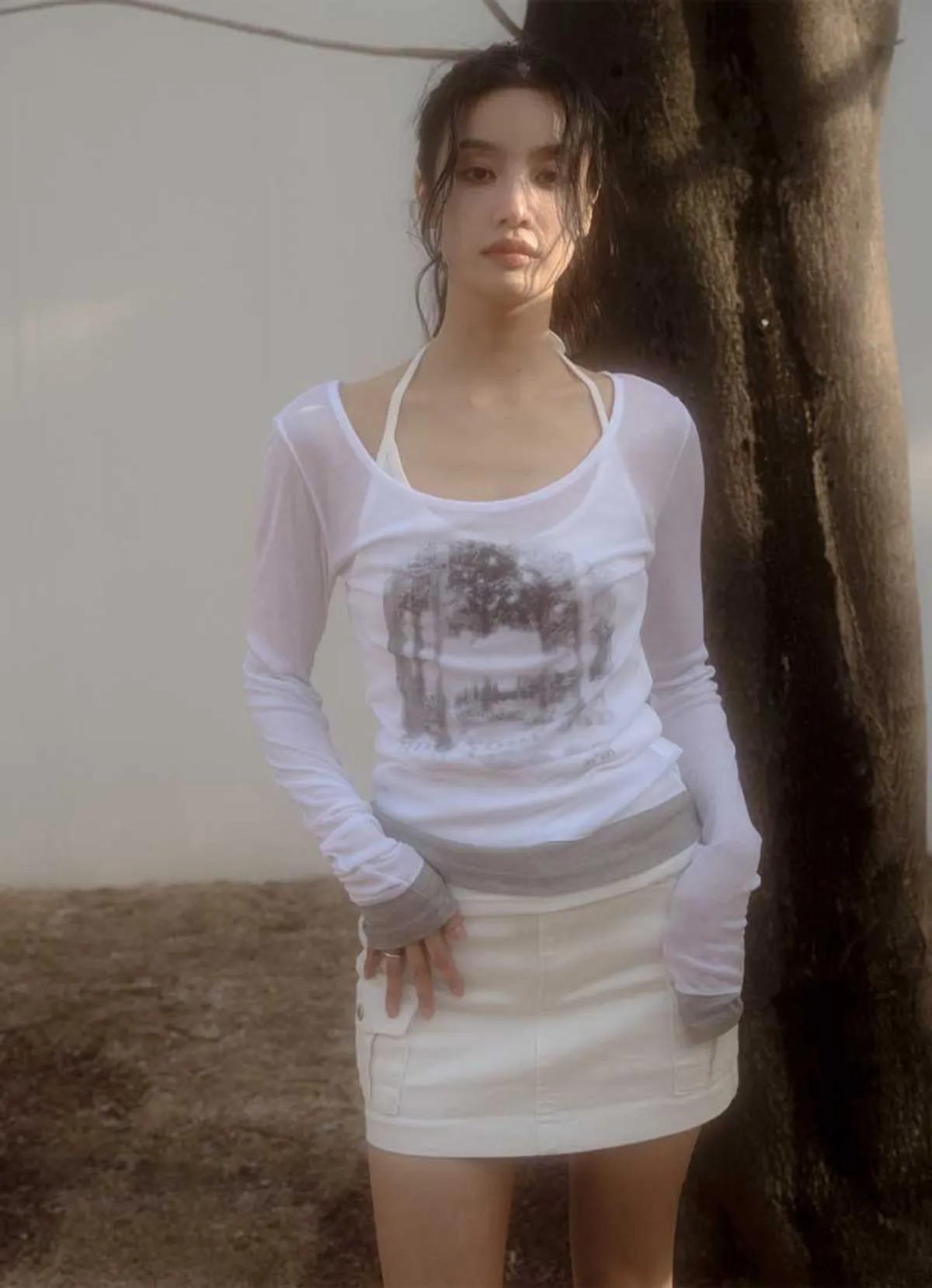 ASON FOREST LAYERED T