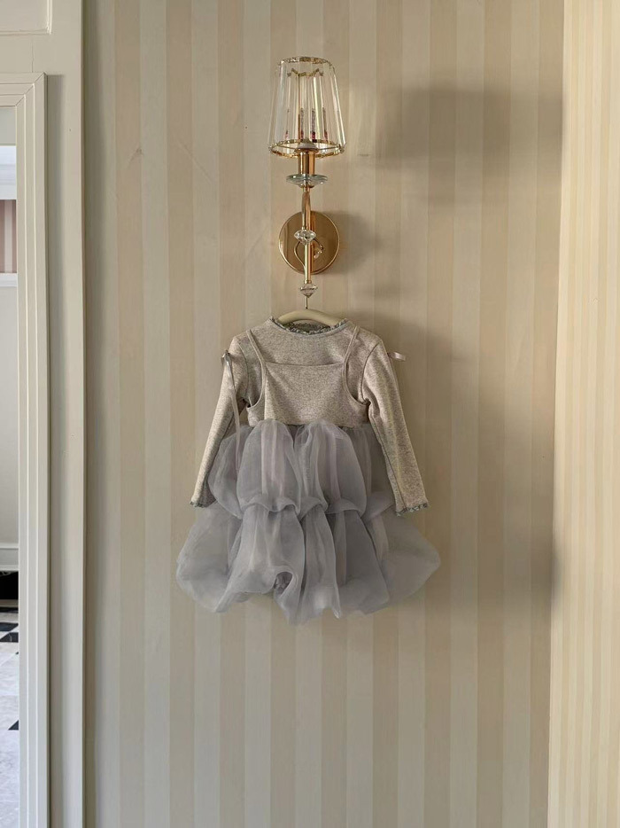 正韓春aiai 美美的花苞洋裝