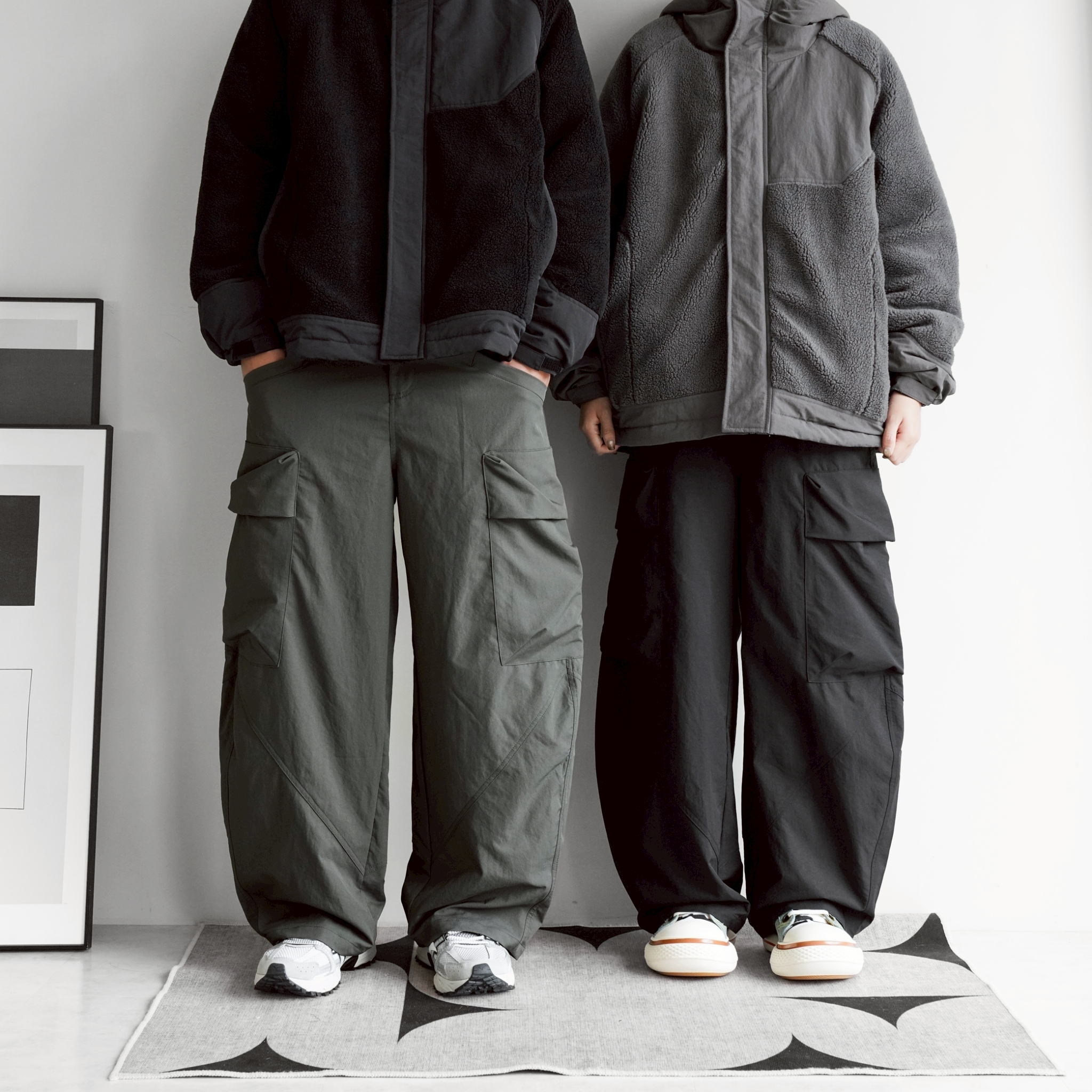 SBG 立體口袋彎刀長褲 SB2006