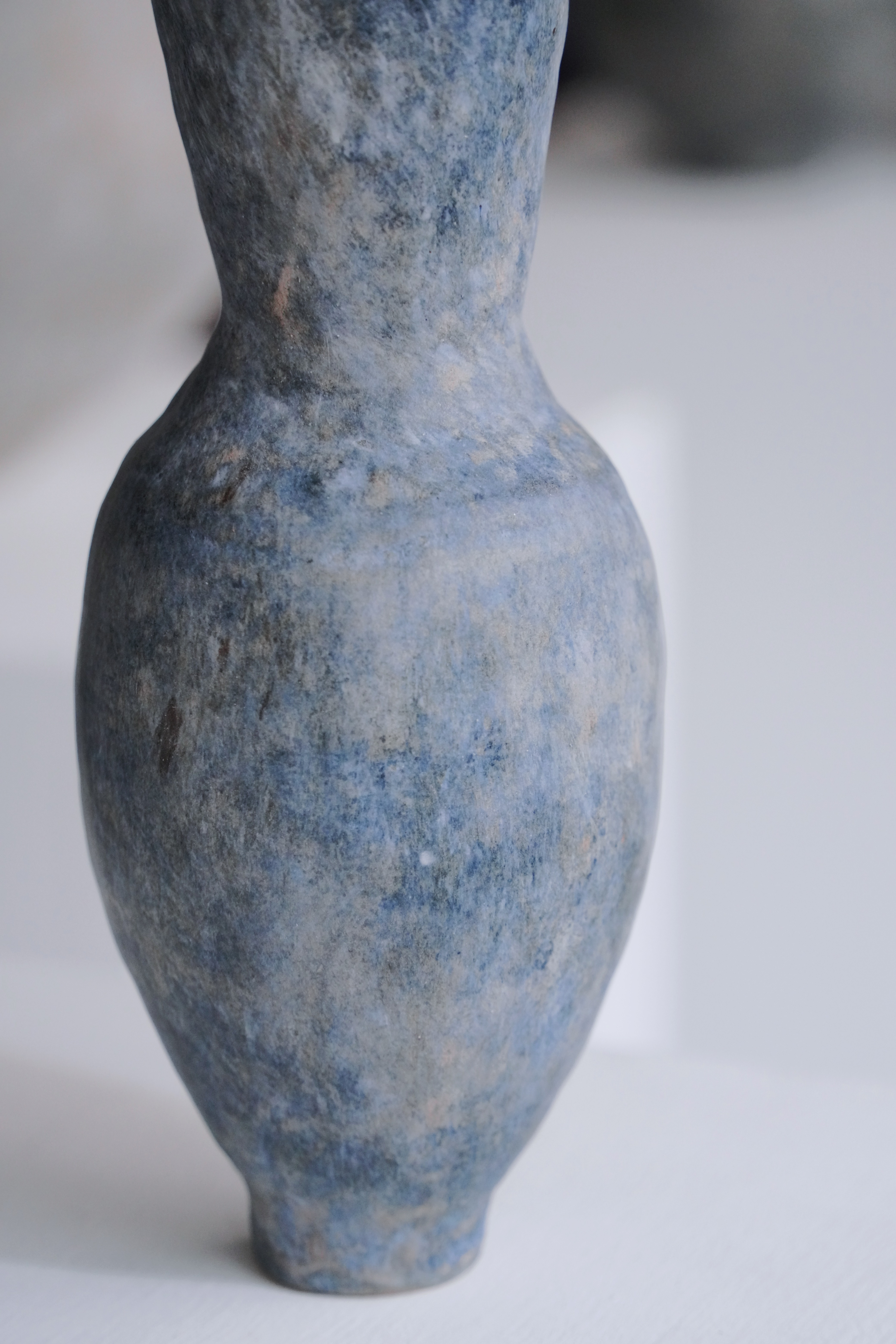 稀微 hi-bî ｜大美陶作個展｜青花長型敞口花器