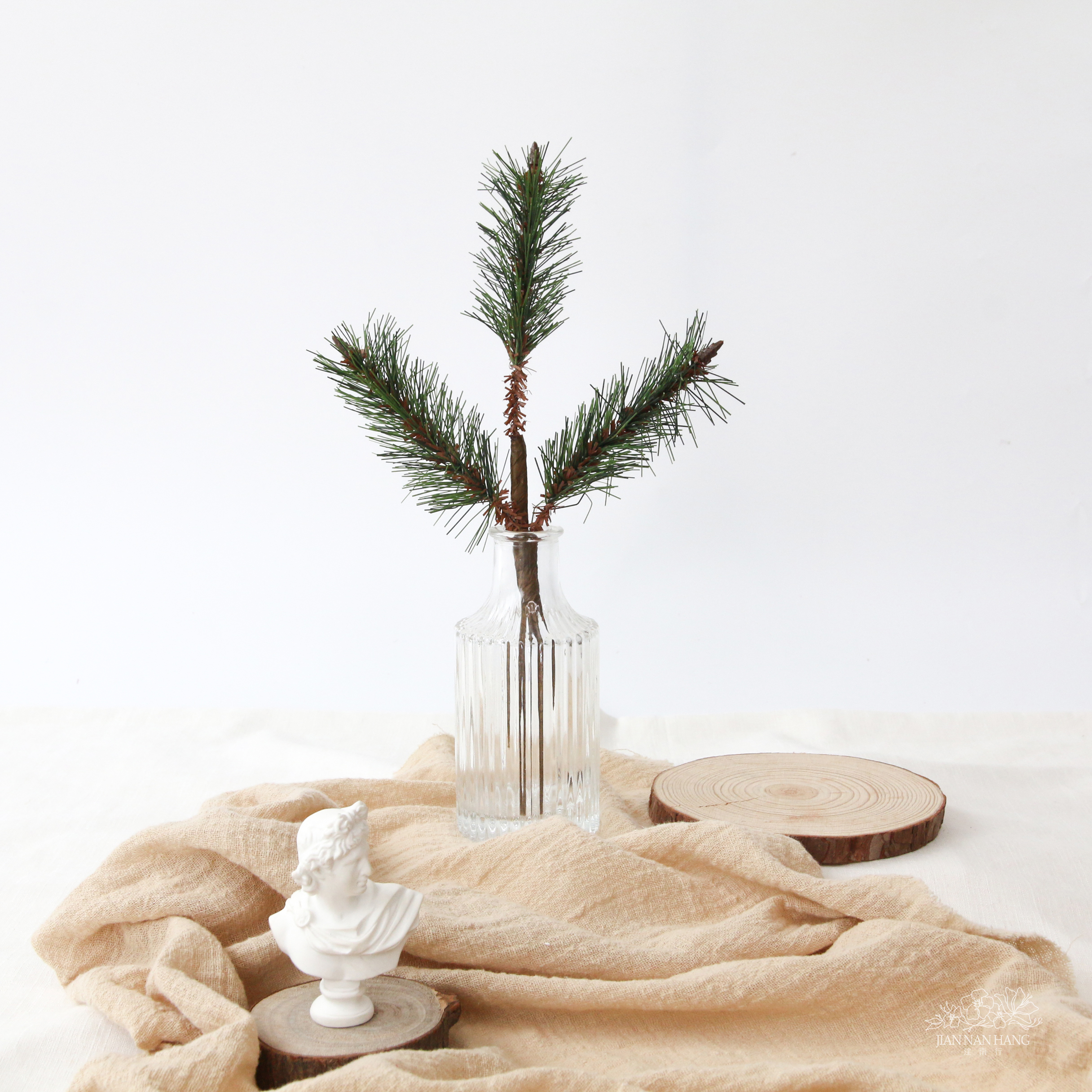 人造葉 松針短枝 綠