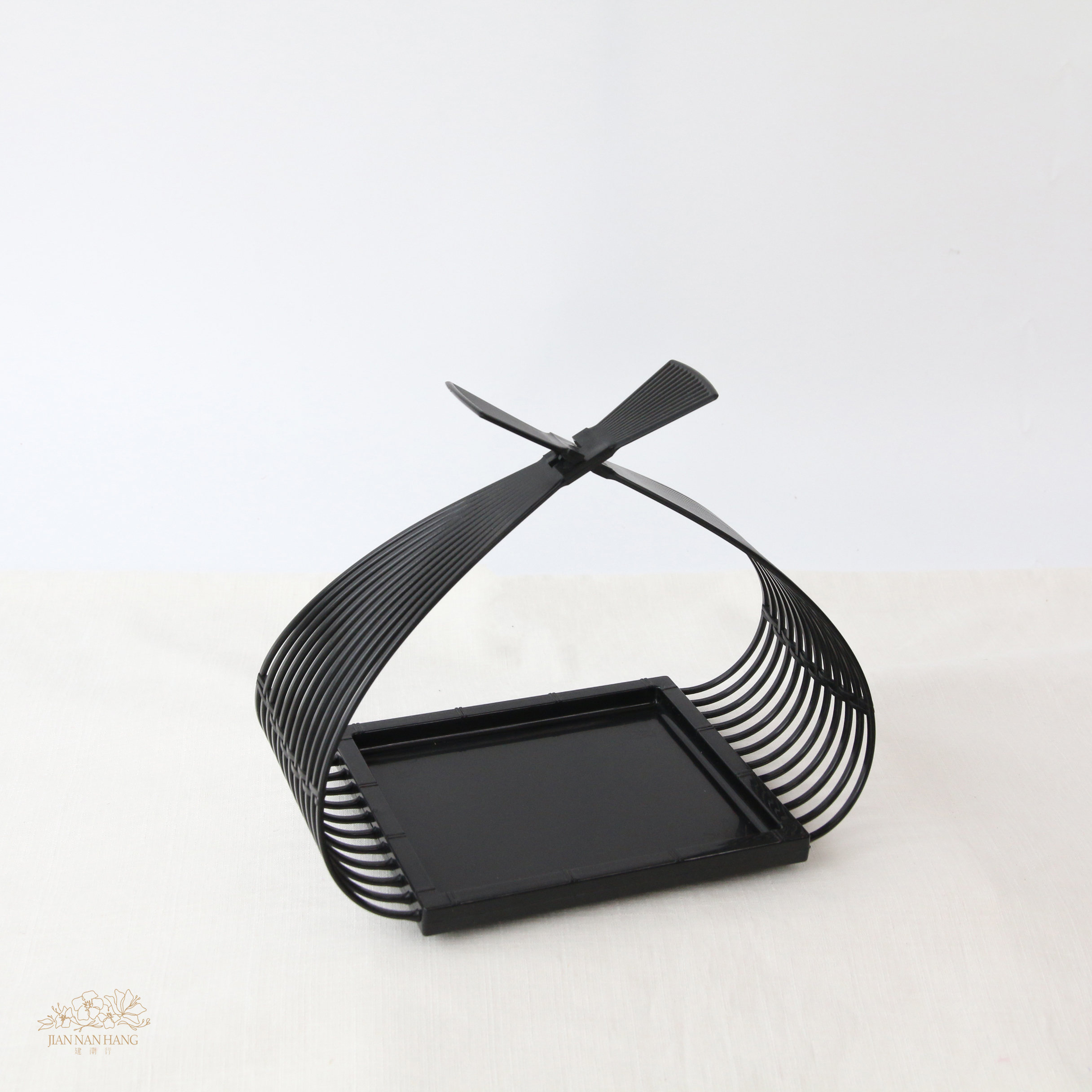 塑膠花器 和風蝴蝶籃