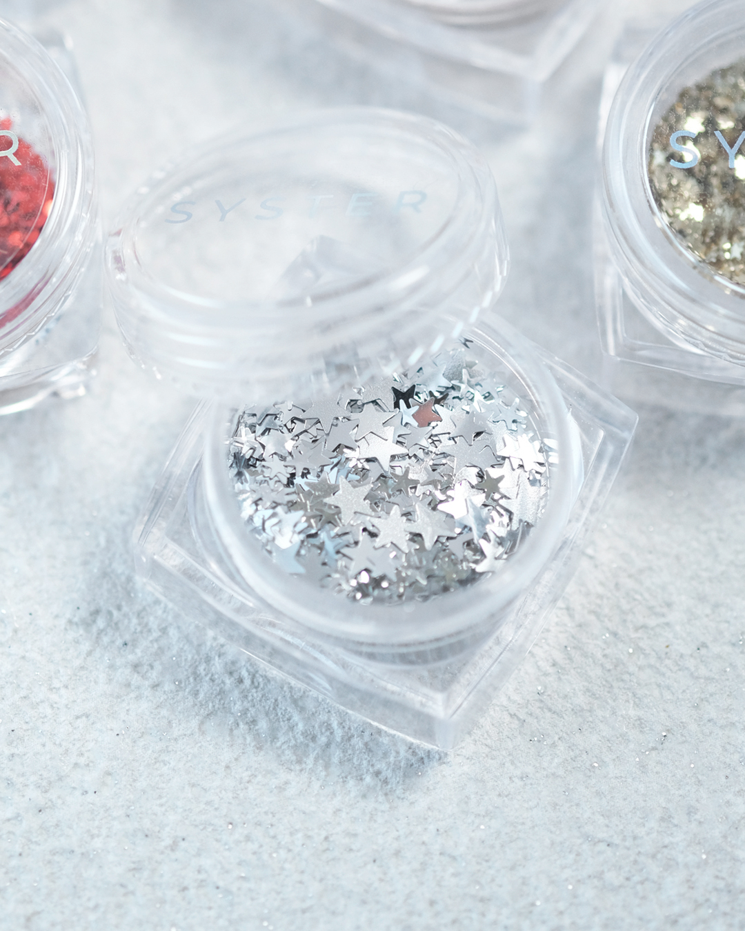 混合星星 - 銀色