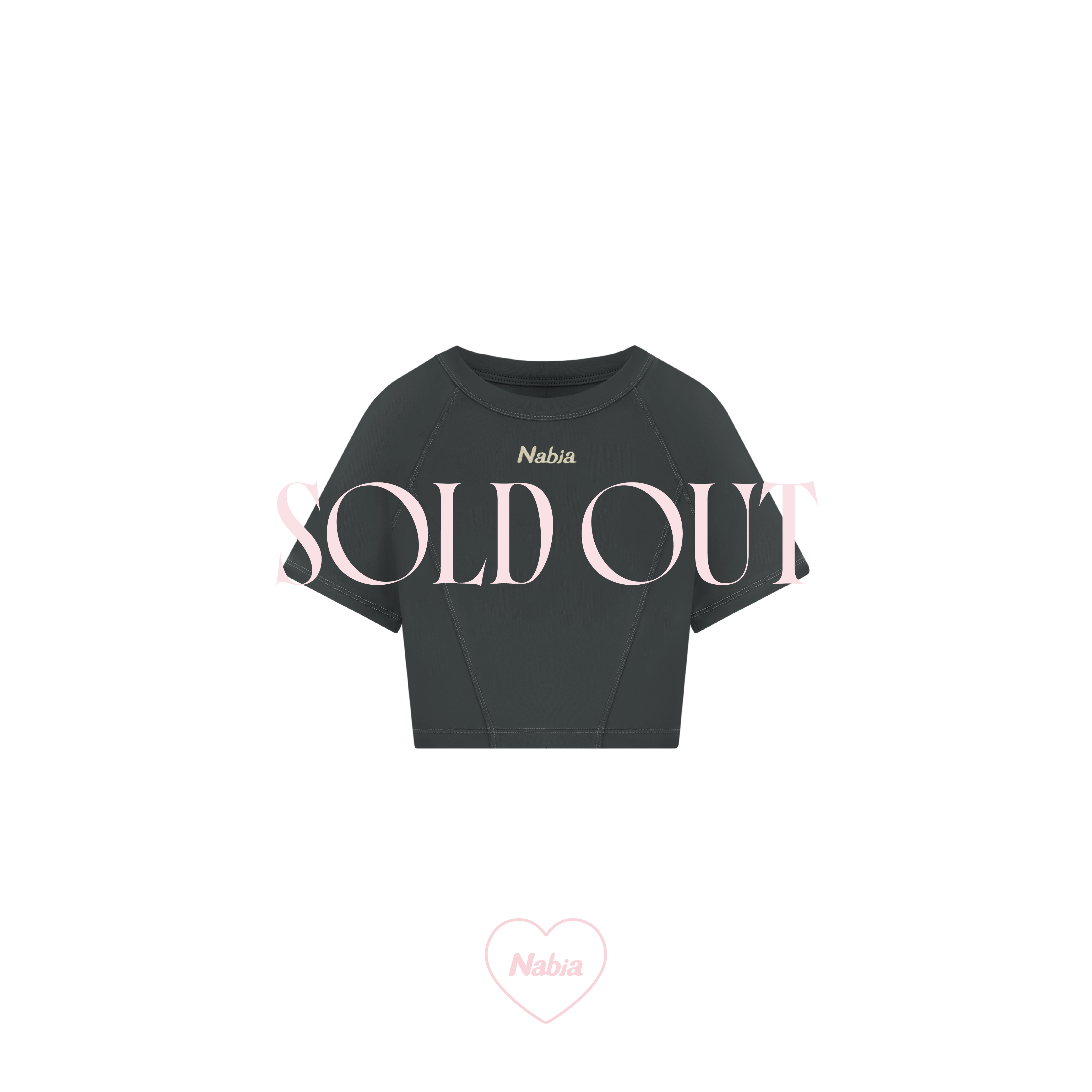 訂製修身短版上衣 - 灰