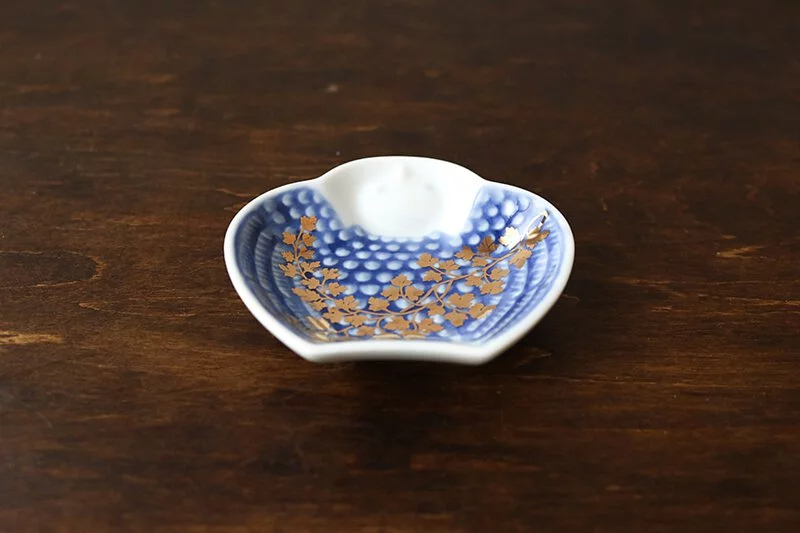 amabro-MAME日式豆皿，脹雀形皿，輕巧尺寸設計