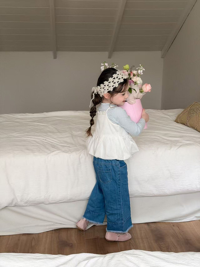 正韓春aiai 點點清新背心上衣