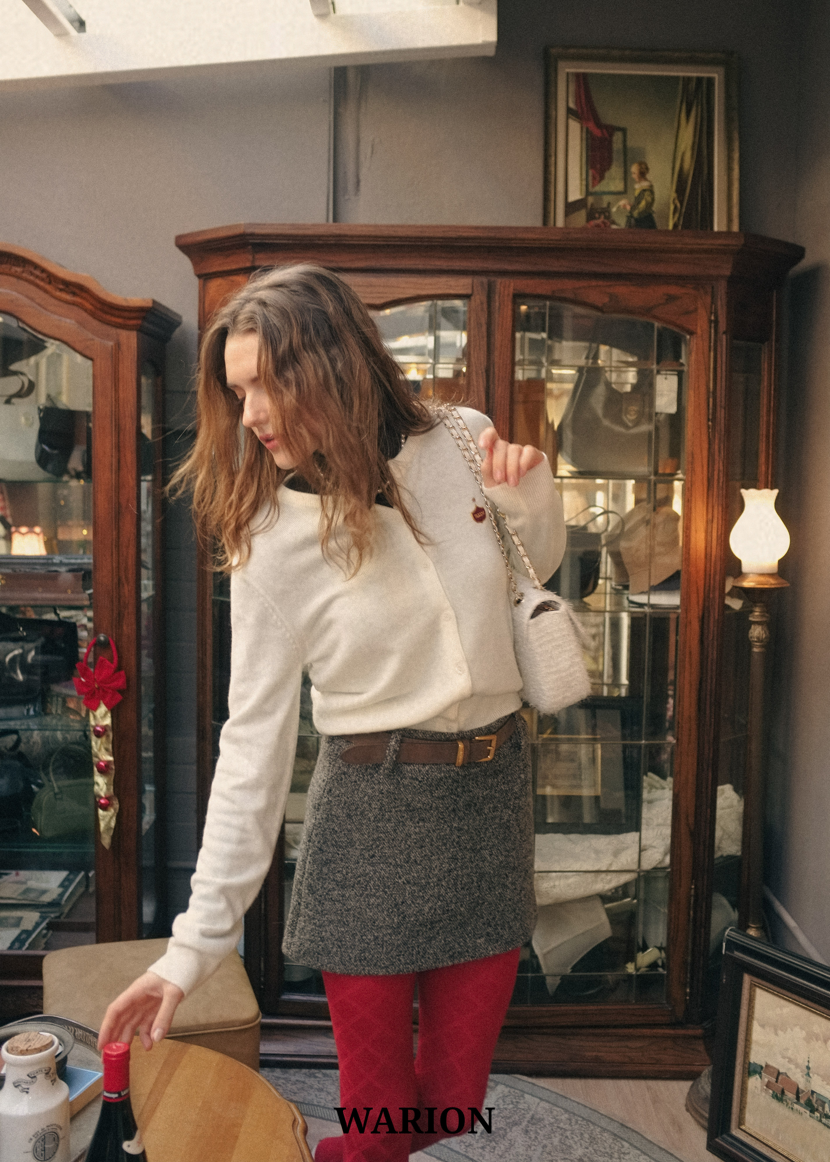 Dora Cardigan - White