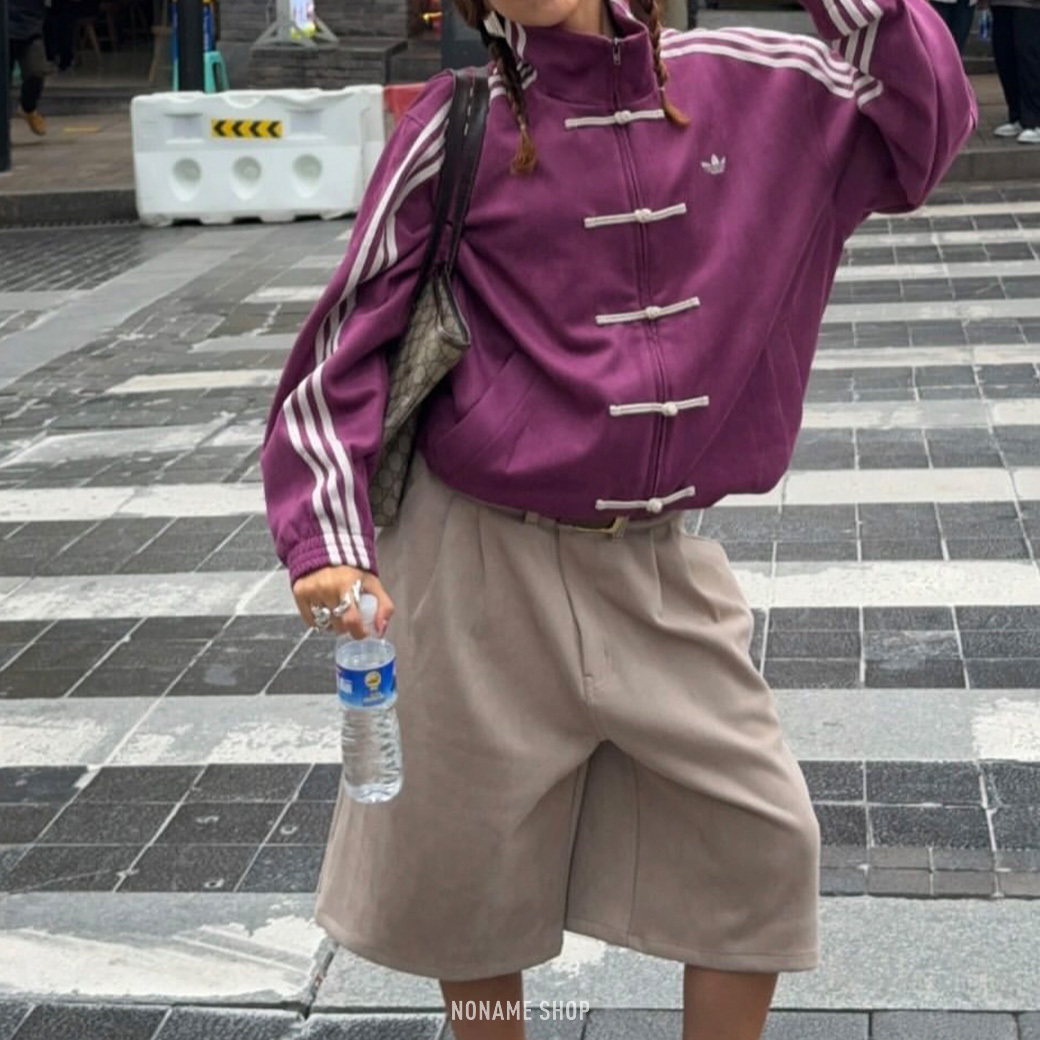 ADIDAS Originals CTT 3.1 Soft 立領 中國風 唐裝 外套 兩色 (男款)