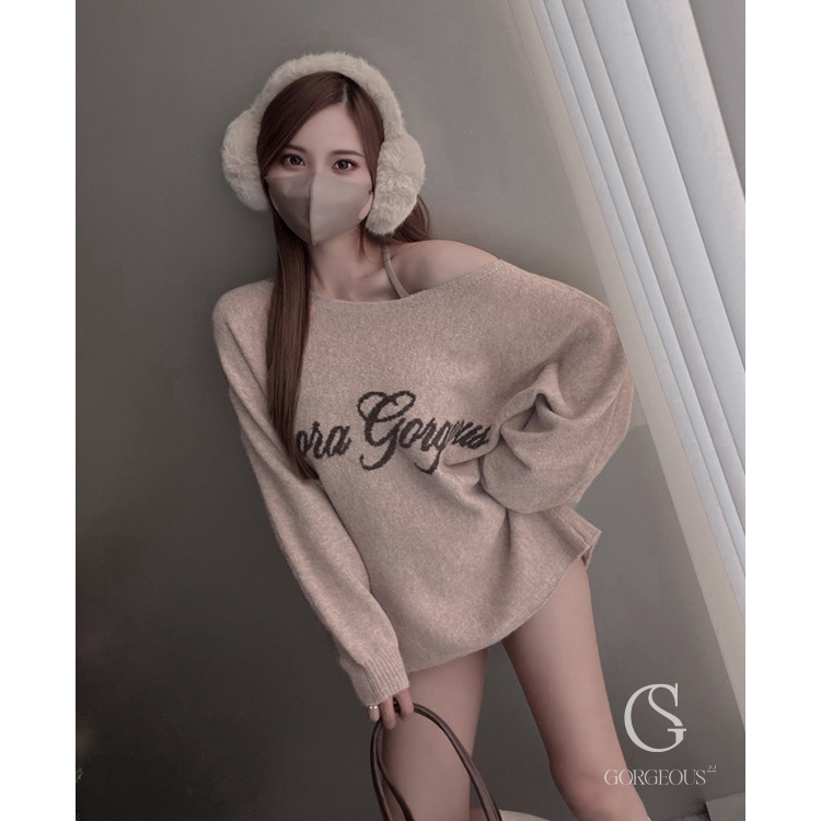 G9766 「(長版)反重力綿羊毛衣'樂私藏大愛款」