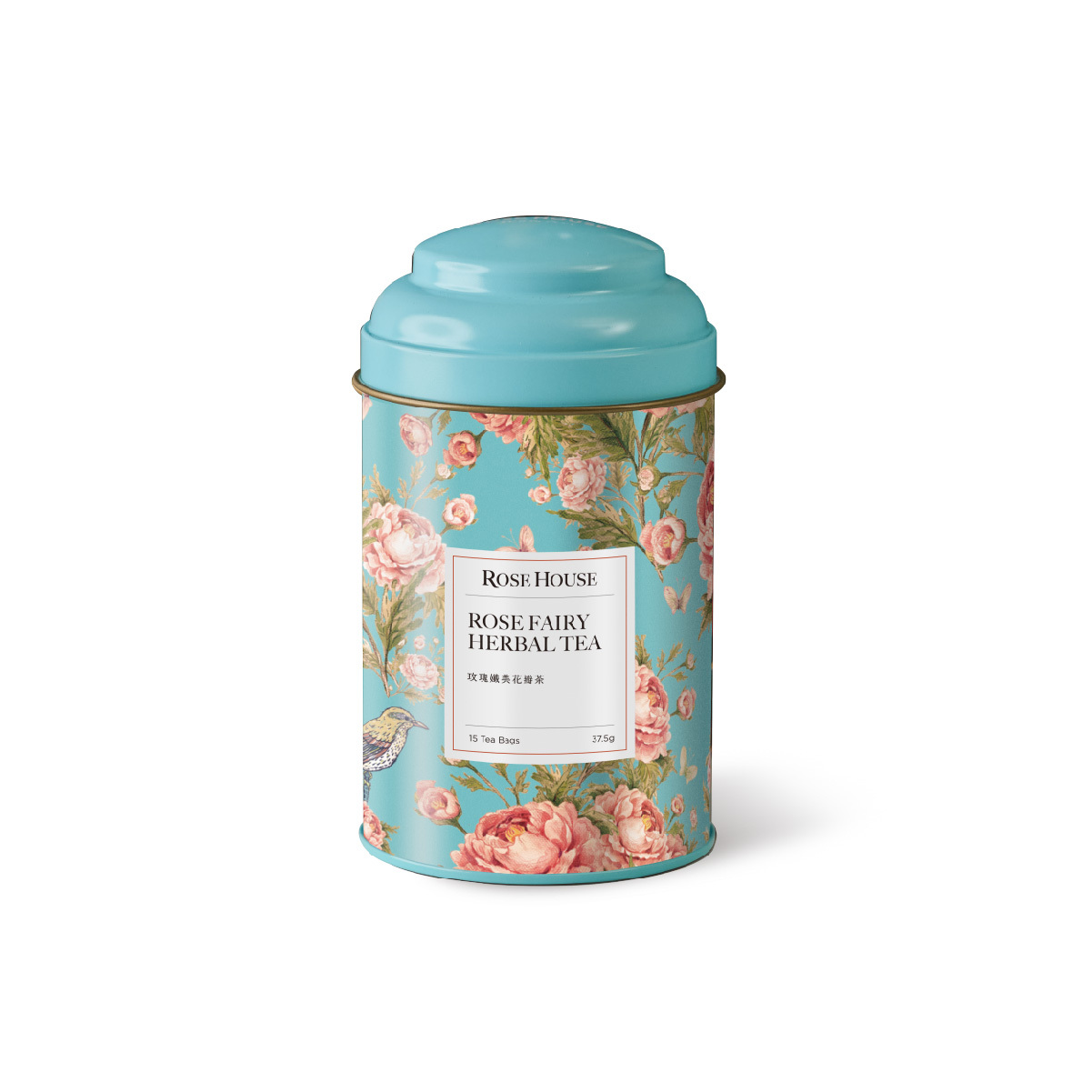 玫瑰孅美花瓣茶 15入/罐裝