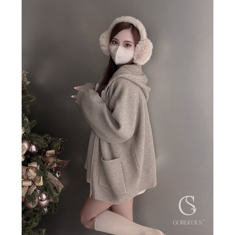 G9786 「不過風PLUS'高磅糯糯外套」