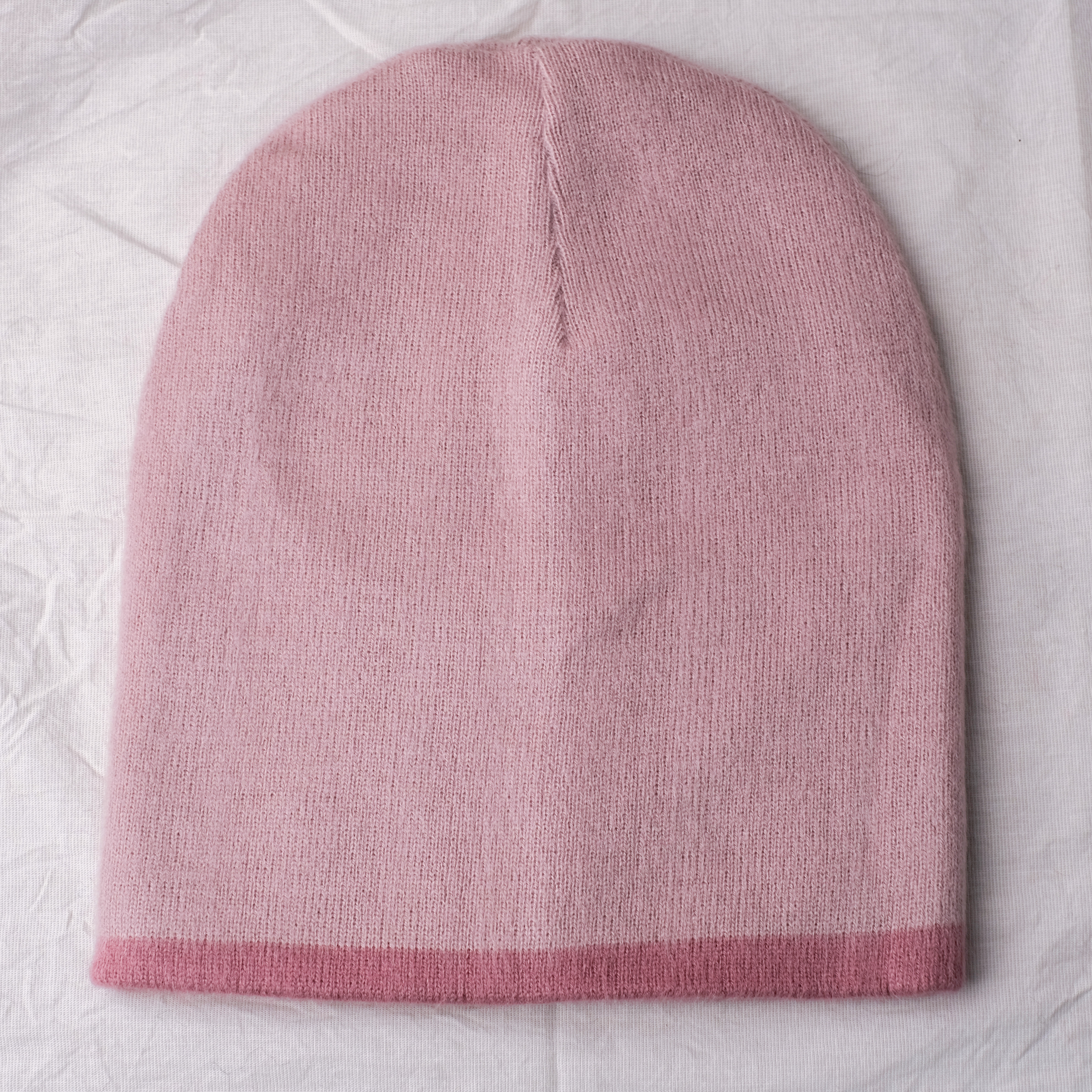 羊駝針織帽｜深淺粉紅｜厄瓜多