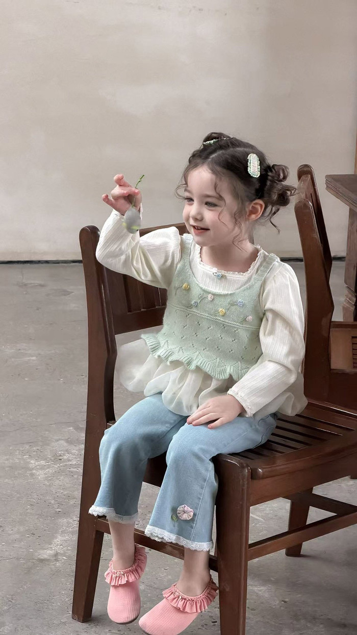 正韓春aiai 兩色泡泡糖疊穿背心