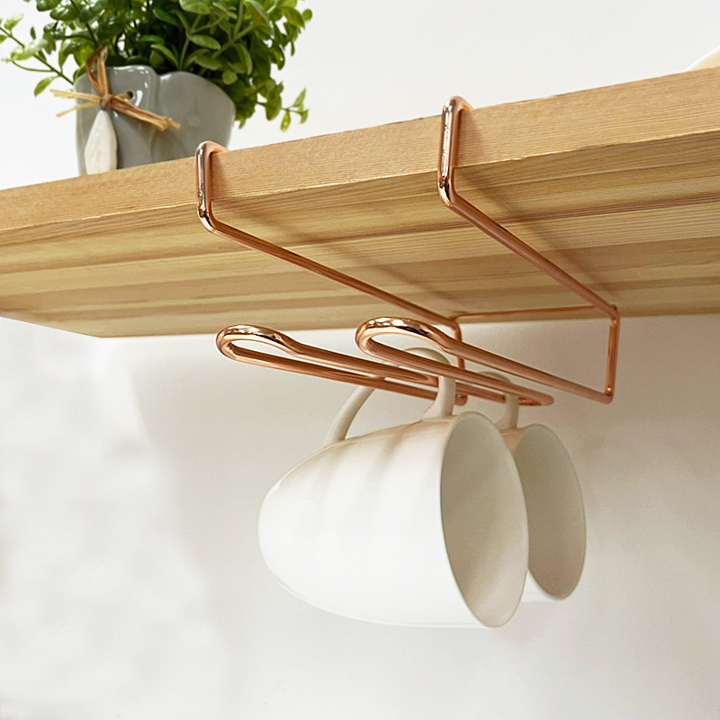 TP 層板用杯架/玫瑰金