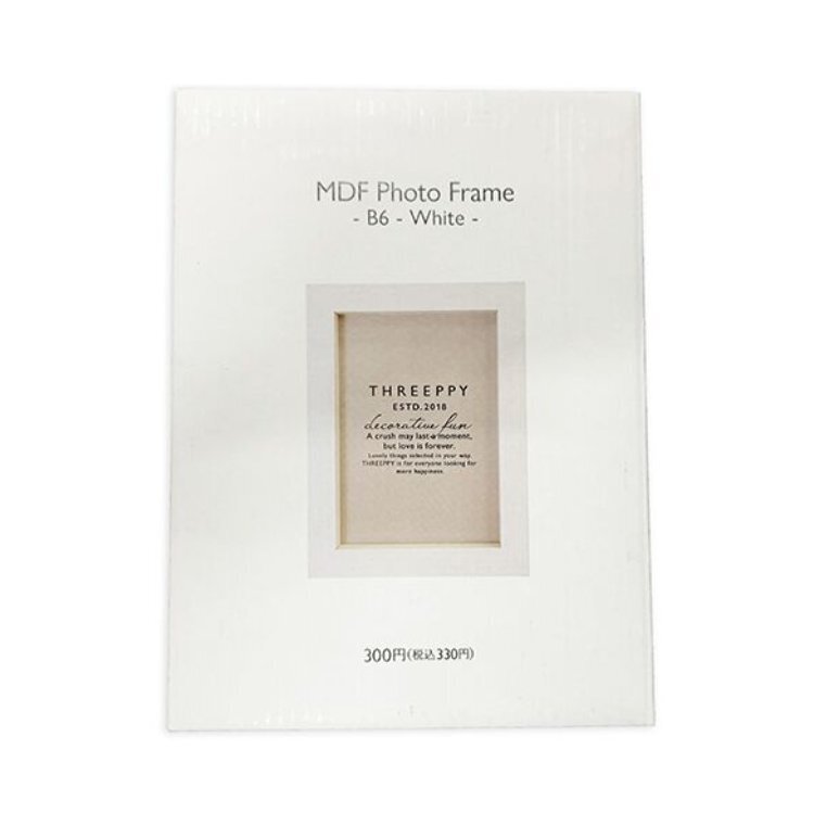 TP B6相框/白