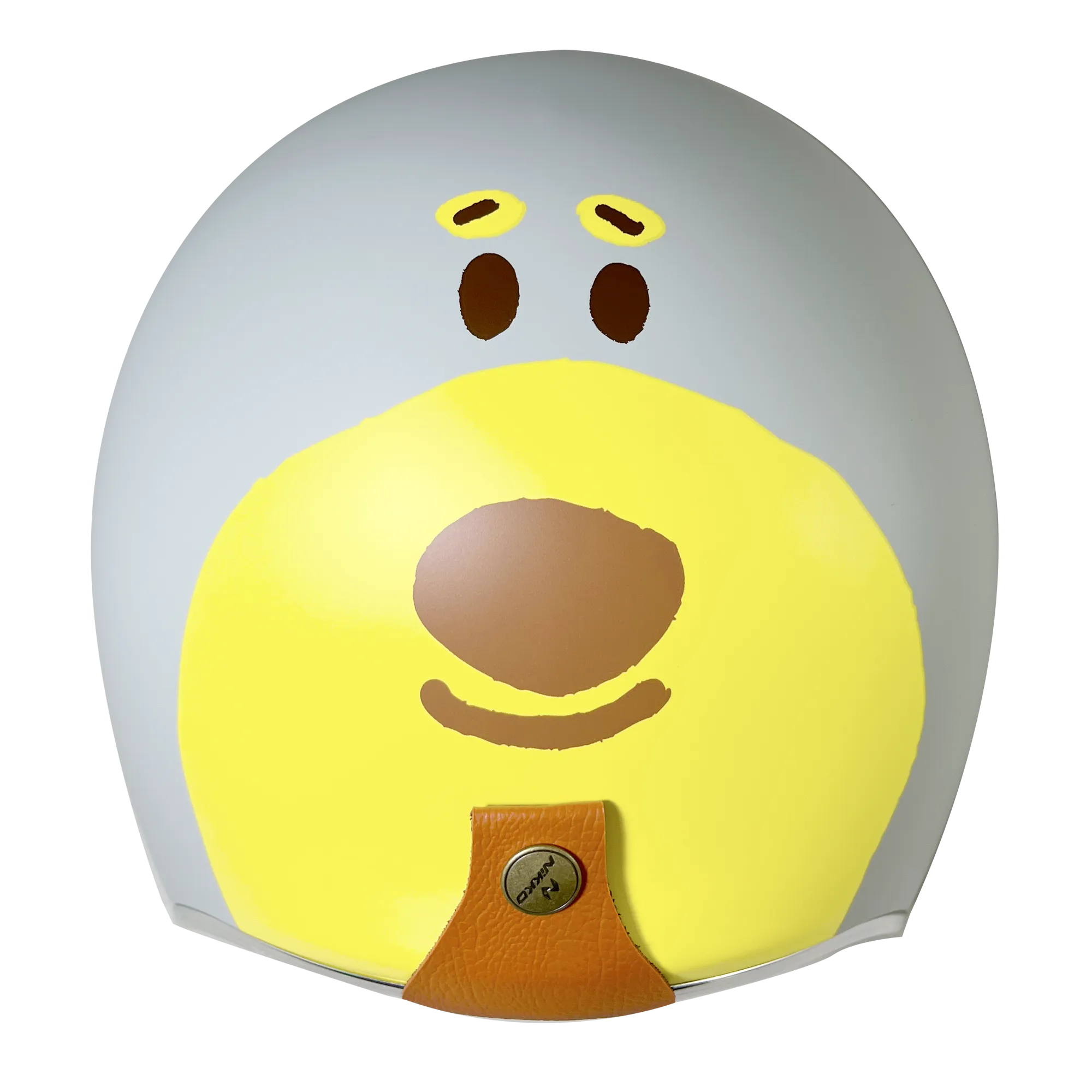 NIKKO N401 #57 臘腸狗 豆沙灰 3/4罩帽款