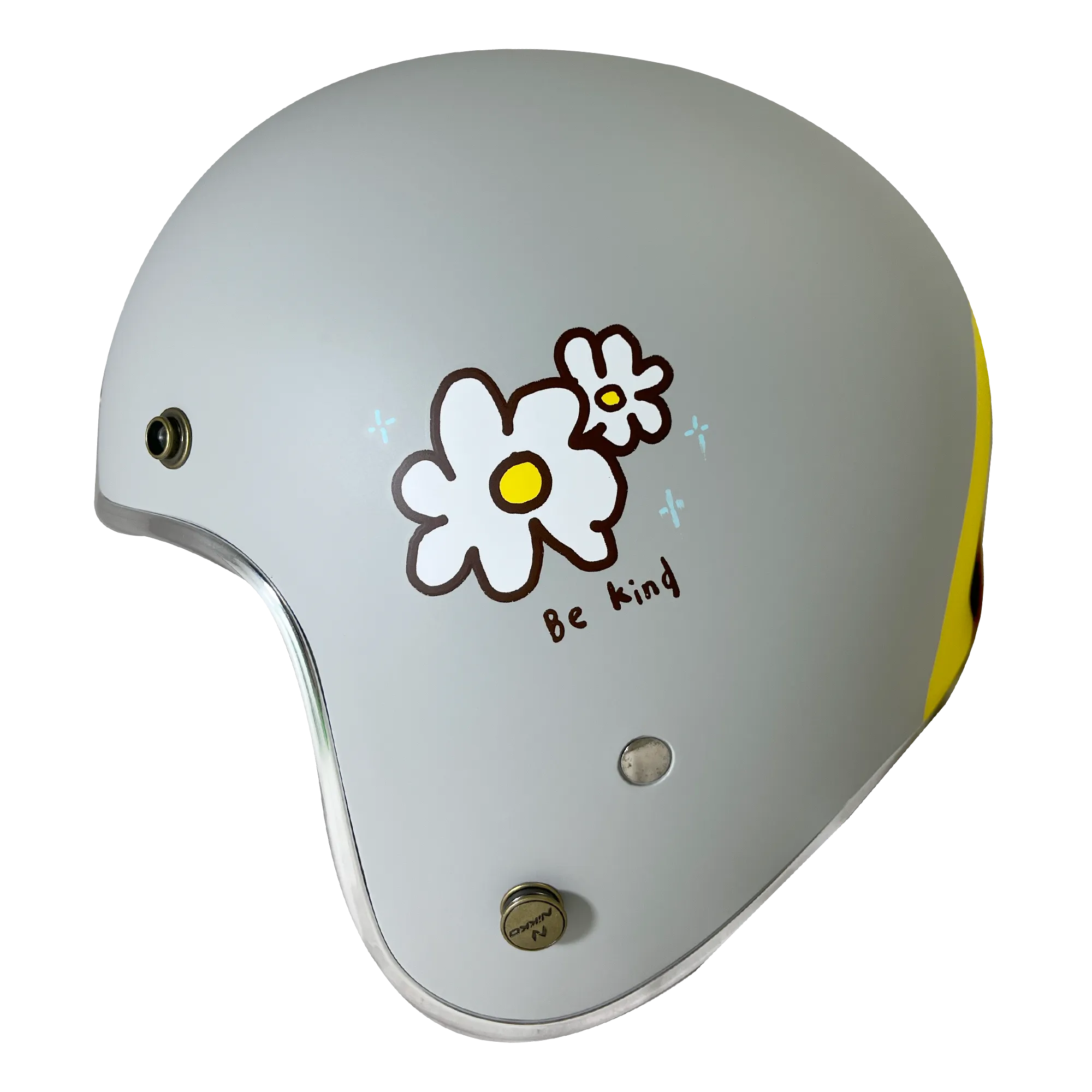 NIKKO N401 #57 臘腸狗 豆沙灰 3/4罩帽款