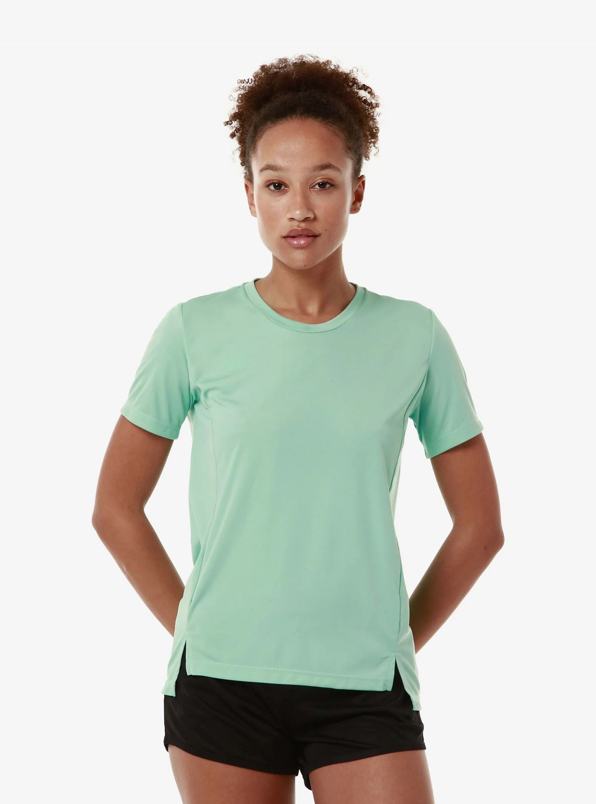 女款 修身圓領運動短袖T-Shirt