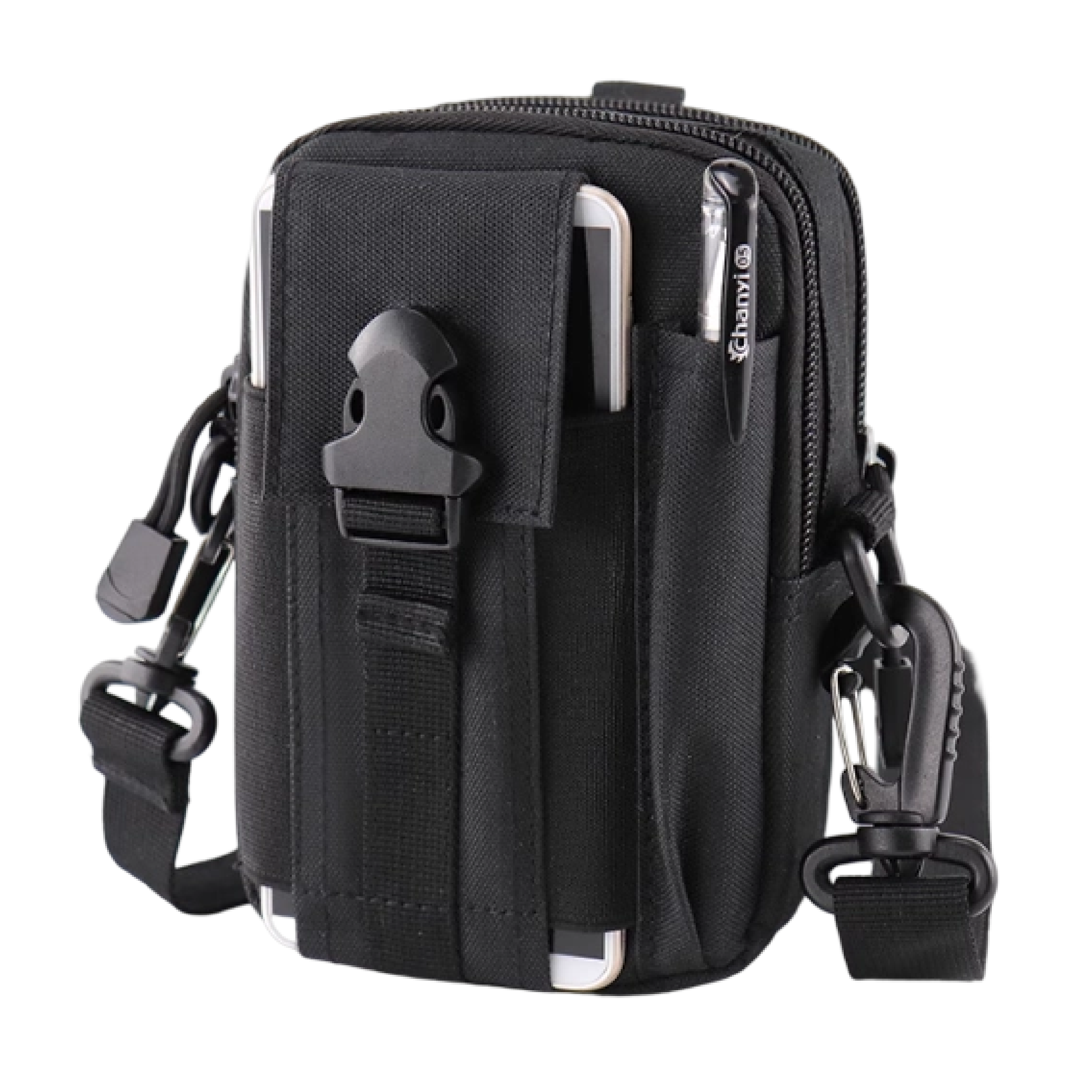 多功能工裝風腰包(附背帶) (4色) 70CIS120311