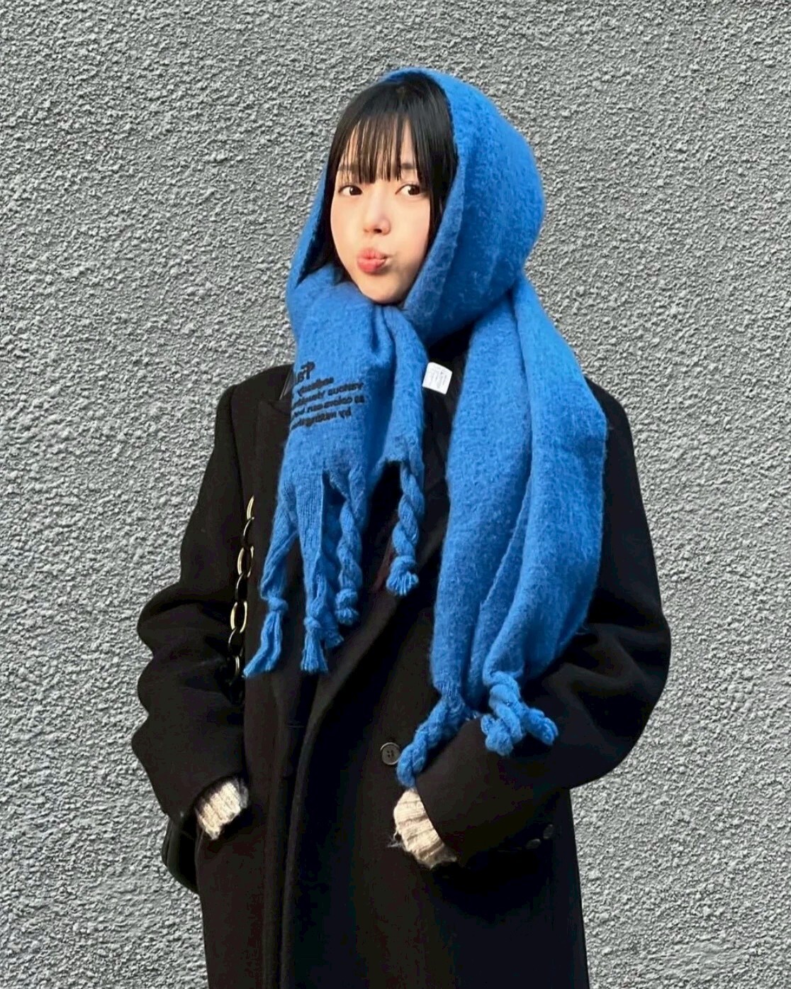 韓國 FALLETT 加大保暖圍巾 共8色