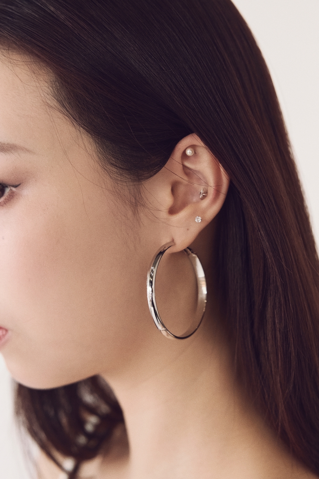 【瑕疵】50mm大圈耳環