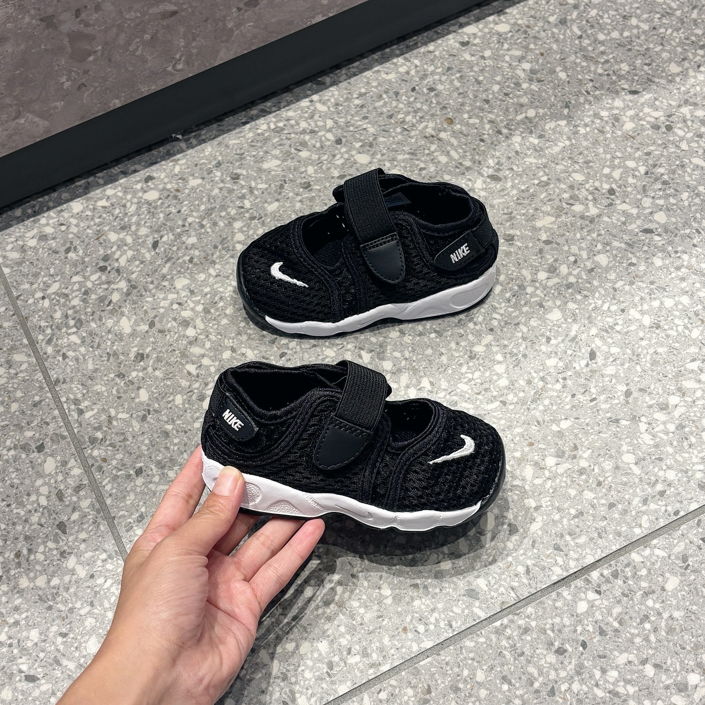 Nike Little Rift TD 黑色 忍者鞋 小童 中童 童鞋 317415-014