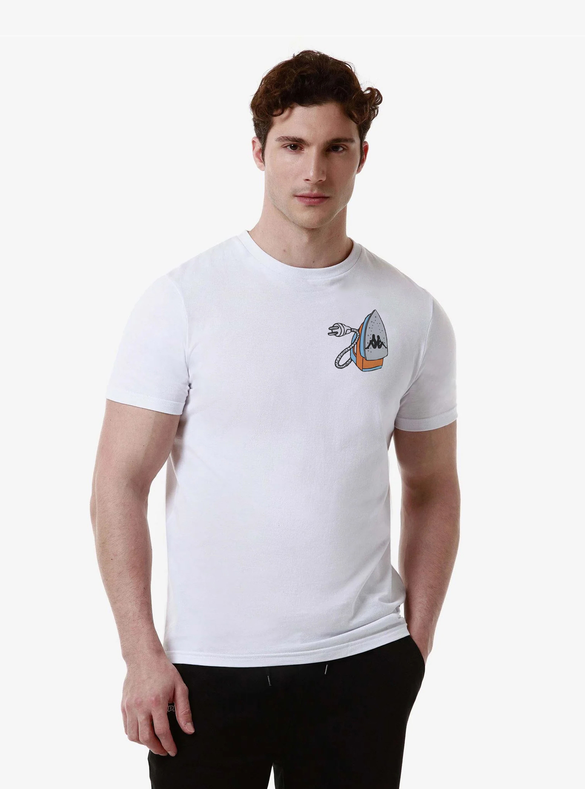 男女適穿 印花圓領短袖T-Shirt