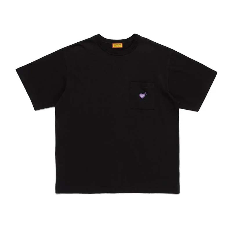 HUMAN MADE HEART POCKET T-SHIRT APGUJEONG 韓國狎鷗亭店 開幕限定 短袖 黑色 HUMAN-293 [台灣現貨]