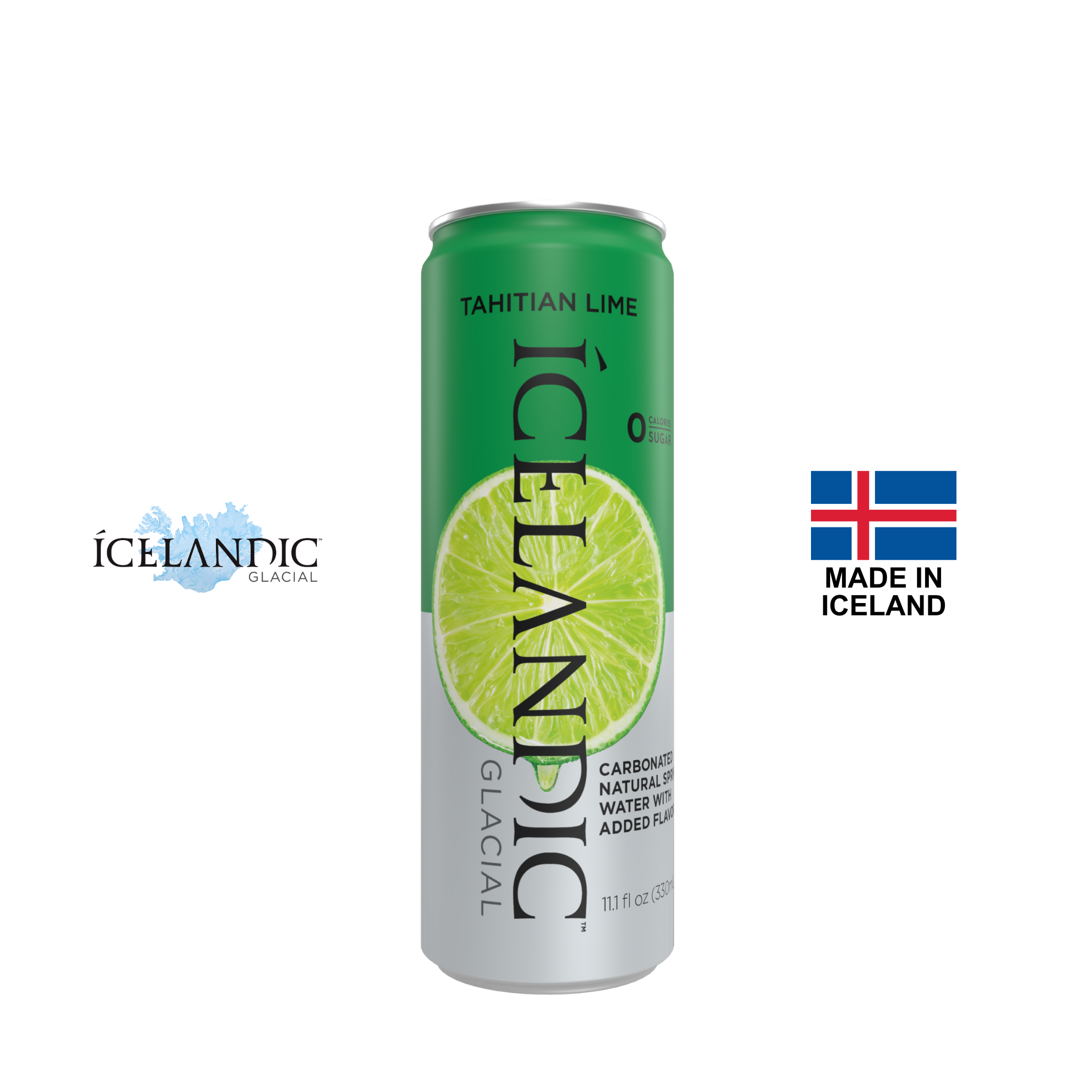 冰島冰川氣泡水 - Tahitian 大溪地青檸 10入/箱