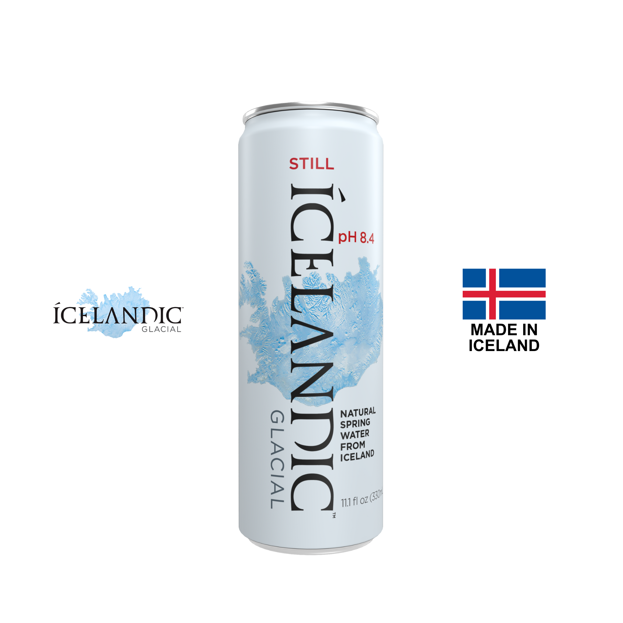 冰島冰川純淨水 - 鋁罐 10入/箱