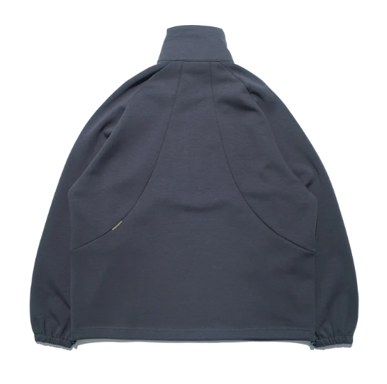 Octo Gambol A25-C02-H Shifted Arc Pullover - Grey