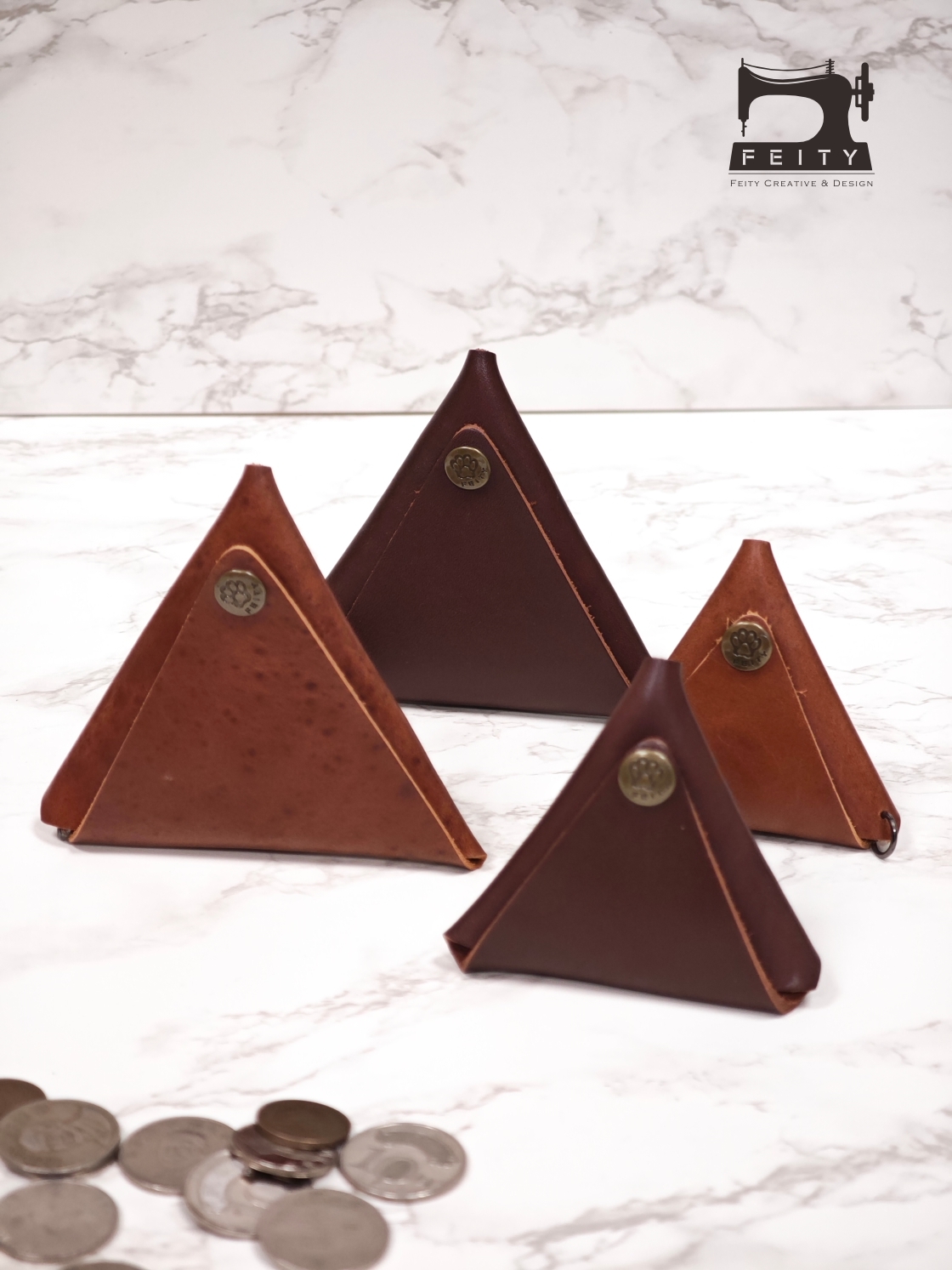 三角零錢包(小)