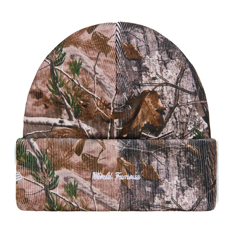 Supreme New Era Box Logo Beanie 帽子 毛帽 枯枝迷彩 褐色 FW25BN-RE [台灣現貨]