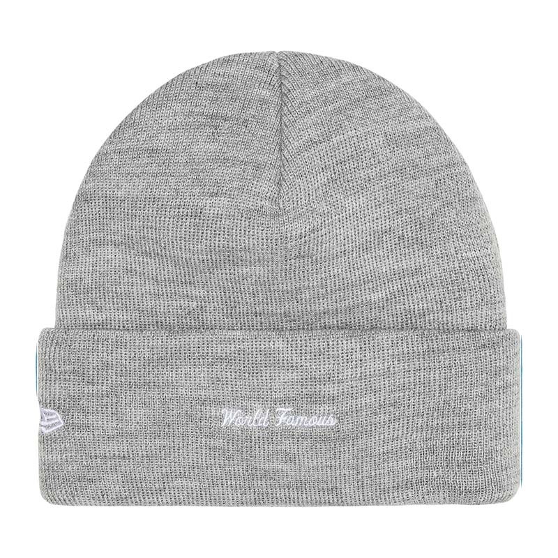 Supreme New Era Box Logo Beanie 帽子 毛帽 灰色 FW25BN5-HY [台灣現貨]
