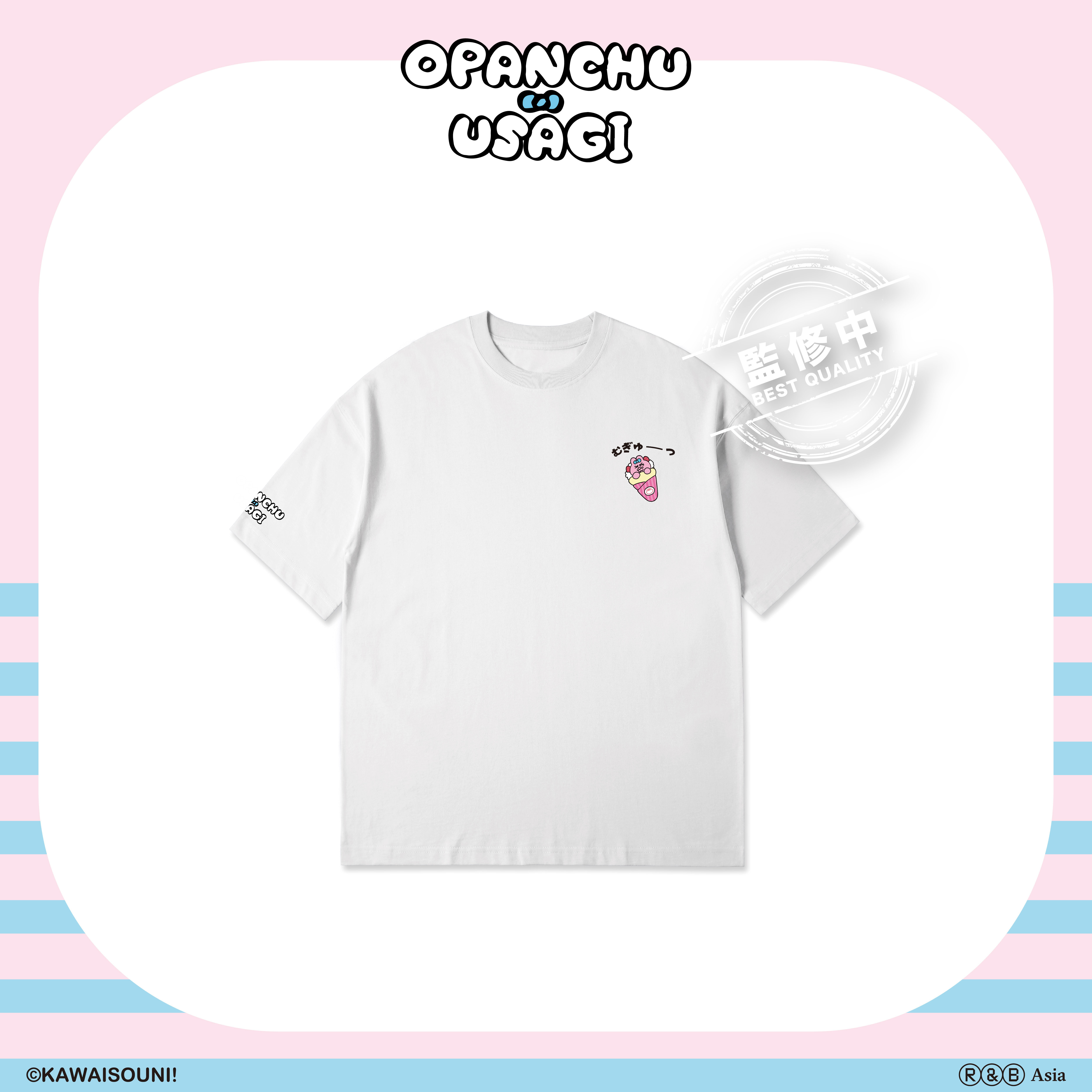 【預購】Opanchu Usagi 褲褲兔-T恤-可麗餅