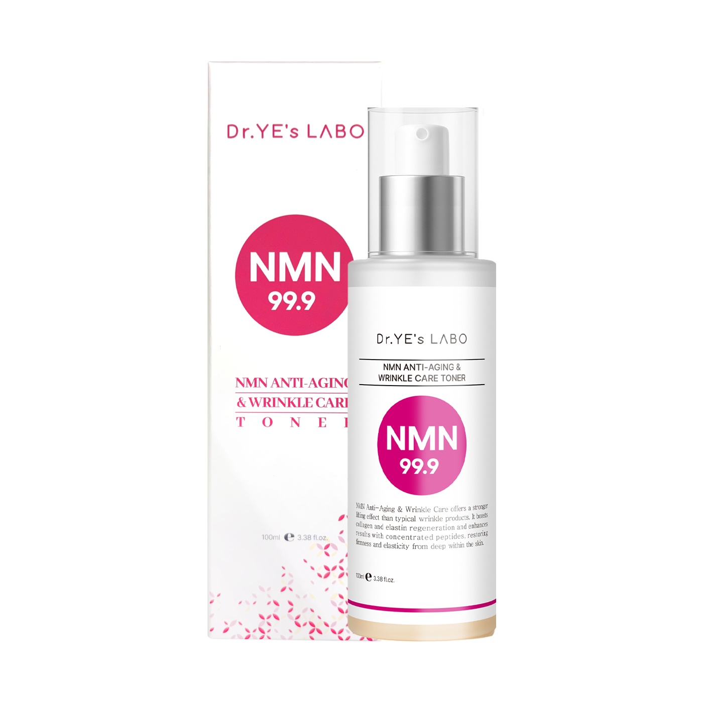 ME08 DR.YE's LABO NMN 啟動抗衰老抗皺 緊緻爽膚水  NMN ANTI-AGING & WRINKLE CARE TONER 100ML  (LA008)