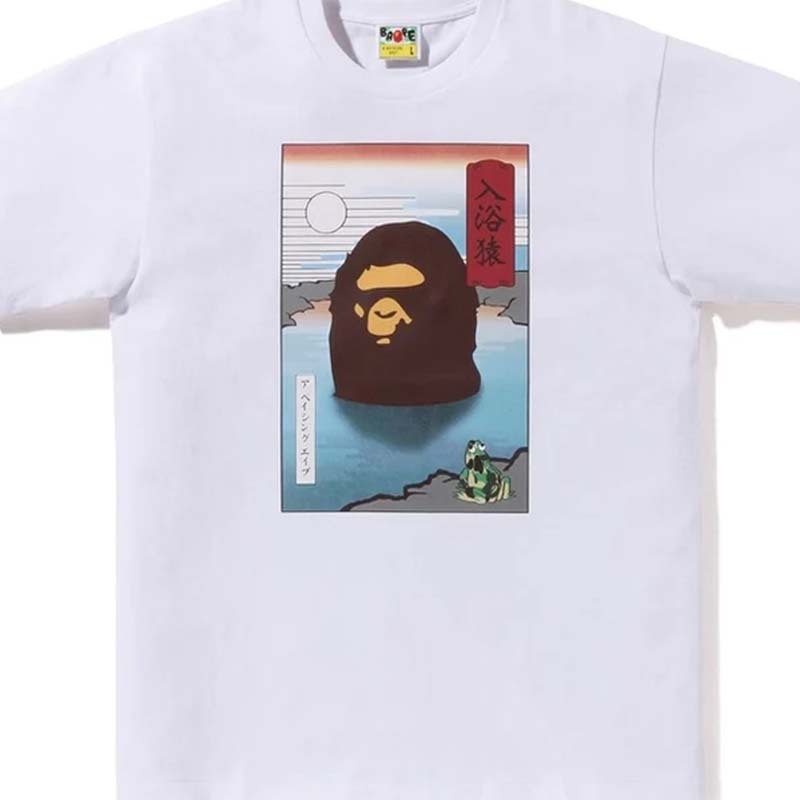 BAPE Exclusive Japan Souvenir Tee 白色 日本限定 短袖 BAPE-13CM [台灣現貨]
