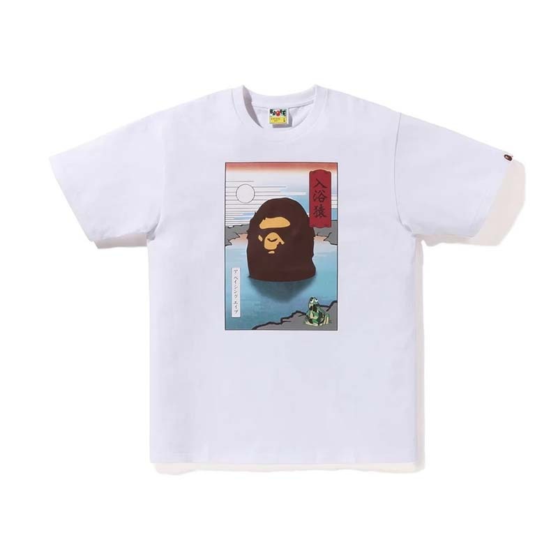BAPE Exclusive Japan Souvenir Tee 白色 日本限定 短袖 BAPE-13CM [台灣現貨]